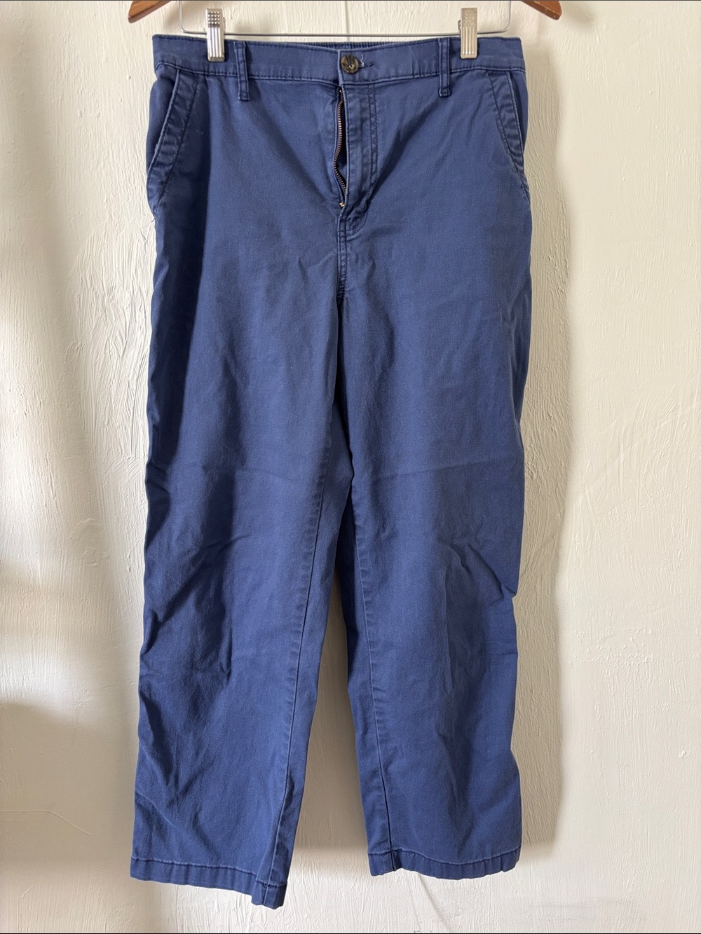 Women’s G.H. Bass & Co. Blue Cropped Chino Pants
